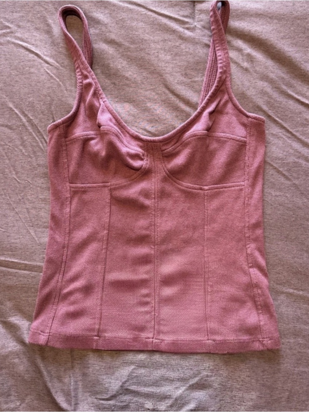 Universal Thread Rose Pink Sculpted Camisole Tank